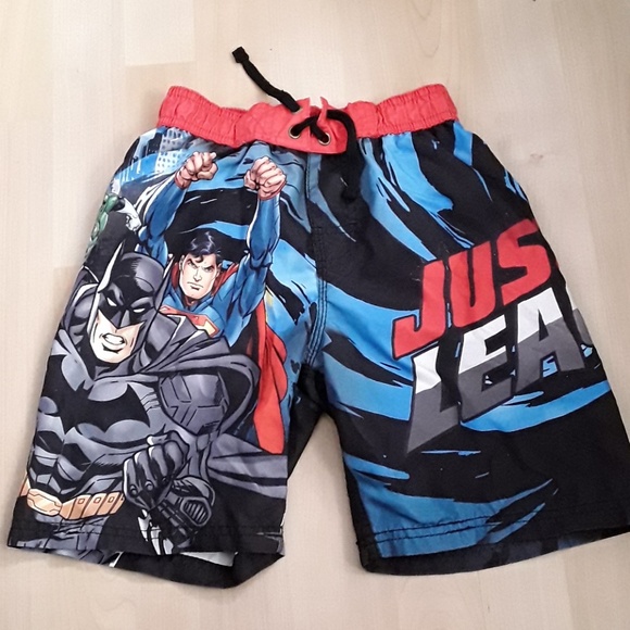 justice league swim trunks